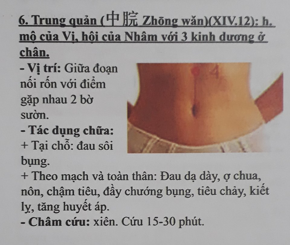 Tự chữa cơn đau dạ dày, đau bụng khỏi sau chưa đầy một phút.